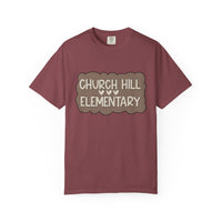Church Hill Elementary Fall Comfort Colors T-Shirt - Thanksgiving