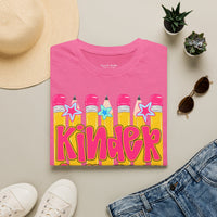 Kindergarten Graphic T-Shirt — Colorful Pencil Back-to-School Tee