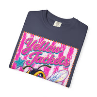 Yellow Jackets Retro Bee Graphic Comfort Colors T-Shirt