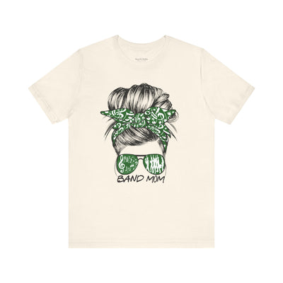 Band Mom Messy Bun Bella Canvas Women's T-shirt