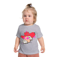 Bella Canvas Infant Tee, Preppy Mascot, Colonel Reb baby girl T-shirt, Ole Miss Rebels, College Football, SEC