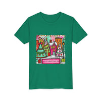 Festive Youth Tee - Christmas Shirt, Holiday Gift, Kids T-Shirt, Colorful Winter Apparel, Cute Seasonal Wear