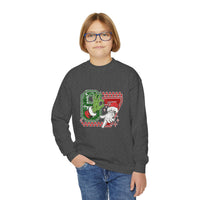 Six Seven Grinch Christmas Youth Sweatshirt