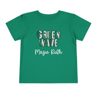 'Green Wave - Mazie Ruth' Toddler Bella Canvas T-shirt