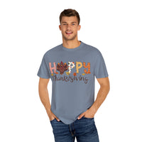 Comfort Colors Unisex Happy Thanksgiving T-Shirt