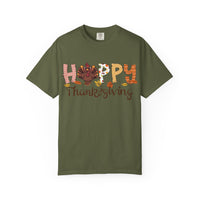 Comfort Colors Unisex Happy Thanksgiving T-Shirt
