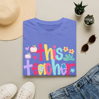 'This Teacher Prays' Gildan Soft-style T-shirt