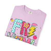 Fri-Yay Fizzy Pop Cartoon Letters Comfort Colors T-Shirt