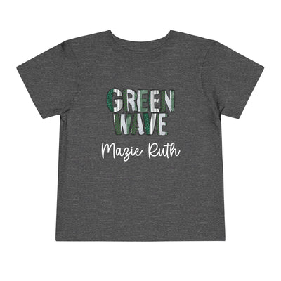 'Green Wave - Mazie Ruth' Toddler Bella Canvas T-shirt