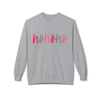'Ho Ho Ho' Gildan Soft-style Crewneck Sweatshirt for Christmas