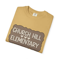 Church Hill Elementary Fall Comfort Colors T-Shirt - Thanksgiving