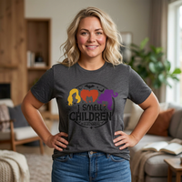 “I Smell Children” Hocus Pocus Halloween Women's t-shirt