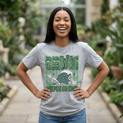 Greenwave - West Point High School Gildan Soft-style T-shirt