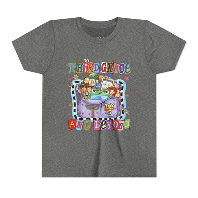 'To Third Grade and Beyond' Youth Bella Canvas T-shirt