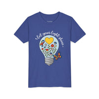 'Let Your Light Shine' Autism Awareness Bella Canvas Youth T-shirt