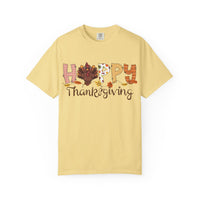 Comfort Colors Unisex Happy Thanksgiving T-Shirt