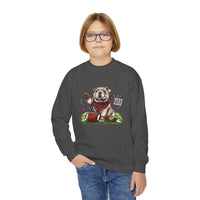 Gildan Crewneck Youth Sweatshirt, Vintage Bulldog Pride football t-shirt, MSU Bulldogs, Starkville MS, College Football, Athletics