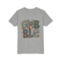 'Gobbler' Girly Thanksgiving Youth Bella Canvas T-shirt