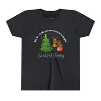 'We Got Our Tinsel in a Tangle' Church Hill Elementary Bella Canvas Youth T-shirt