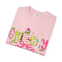 'Grinchy' Christmas Comfort Colors Unisex T-shirt