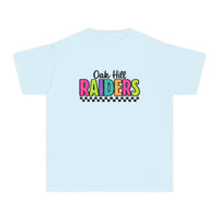 Neon Retro 'Oak Hill Raiders' Youth Comfort Colors T-shirt