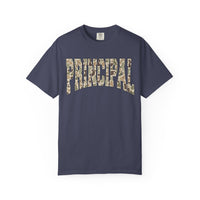 'Principal' Camo Graphic Comfort Colors T-Shirt