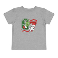 Bella Canvas Toddler Christmas Tee, 67 Grinch and Santa t-shirt