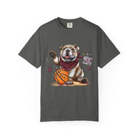 Comfort Colors Bulldog T-Shirt | Unisex Garment-Dyed Tee for Basketball, Athletics, MSU, Starkville MS