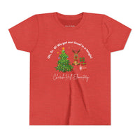 'We Got Our Tinsel in a Tangle' Church Hill Elementary Bella Canvas Youth T-shirt