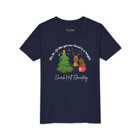 'We Got Our Tinsel in a Tangle' Church Hill Elementary Bella Canvas Youth T-shirt
