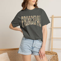 'Principal' Camo Graphic Comfort Colors T-Shirt