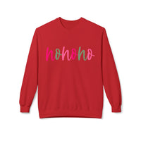 'Ho Ho Ho' Gildan Soft-style Crewneck Sweatshirt for Christmas
