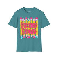 Second Grade T-Shirt — Cute Pencil School Tee for Teachers