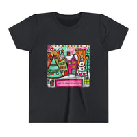 Festive Youth Tee - Christmas Shirt, Holiday Gift, Kids T-Shirt, Colorful Winter Apparel, Cute Seasonal Wear