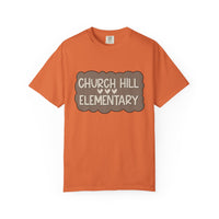 Church Hill Elementary Fall Comfort Colors T-Shirt - Thanksgiving