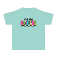 Neon Retro 'Oak Hill Raiders' Youth Comfort Colors T-shirt