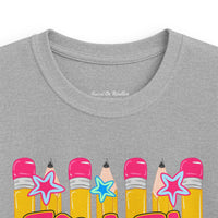 Fourth Grade Kids T‑Shirt — Colorful Pencil Back to School Tee