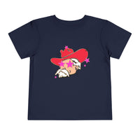 Toddler Bella Canvas Tee. Preppy Mascot T-shirt for girls, Colonel Reb outfit, Ole Miss Rebels football outfit, College Football, SEC