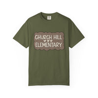 Church Hill Elementary Fall Comfort Colors T-Shirt - Thanksgiving