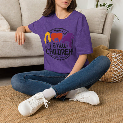“I Smell Children” Hocus Pocus Halloween Women's t-shirt