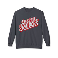 'Oak Hill Raiders' Crewneck Sweatshirt — Vintage Retro School Spirit Pullover
