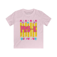 Kids Tee — Pink Pencils 'Pre-K' Back-to-School Graphic Shirt