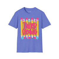 Third Grade Pencil Graphic T-shirt — Cute Back-to-School Tee for Teachers