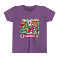 Festive Youth Tee - Christmas Shirt, Holiday Gift, Kids T-Shirt, Colorful Winter Apparel, Cute Seasonal Wear