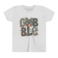 'Gobbler' Girly Thanksgiving Youth Bella Canvas T-shirt