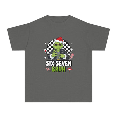 Grinch 67 Christmas Retro Youth Tee Comfort Colors T-shirt