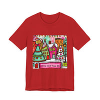 Festive Cityscape Tee for Holiday Cheer, Unisex T-Shirt, Christmas Gift, Cute Casual Wear, Colorful Tee for Celebrations, Holiday [...]