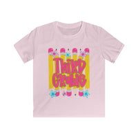 Third Grade Kids Tee — Bright Pencil Back-to-School Shirt