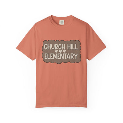 Church Hill Elementary Fall Comfort Colors T-Shirt - Thanksgiving