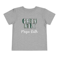 'Green Wave - Mazie Ruth' Toddler Bella Canvas T-shirt